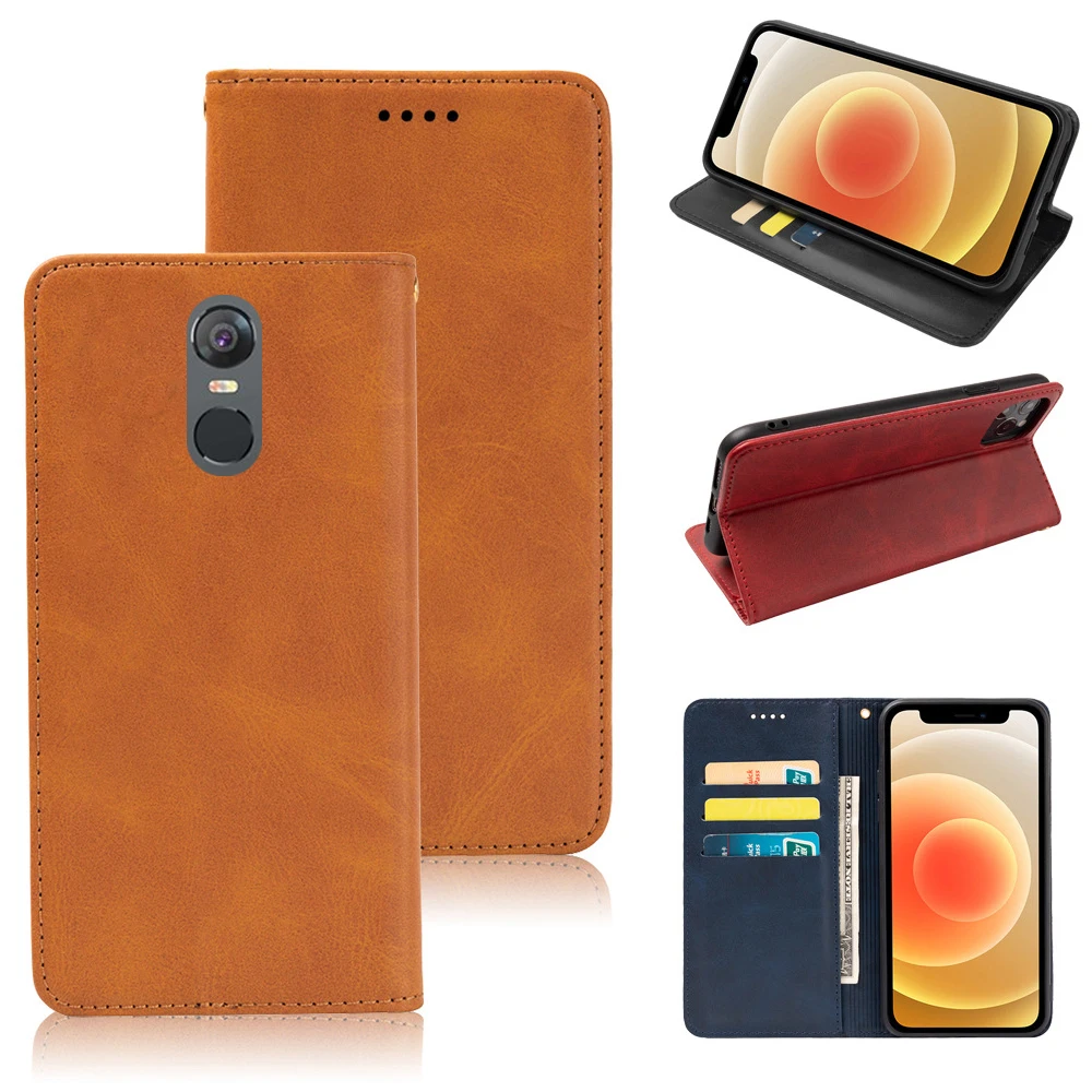 Роскошный деловой кожаный чехол для Tecno power 2 Pro CA7 LA7 Pouvoir2 2Pro чехол-книжка телефона