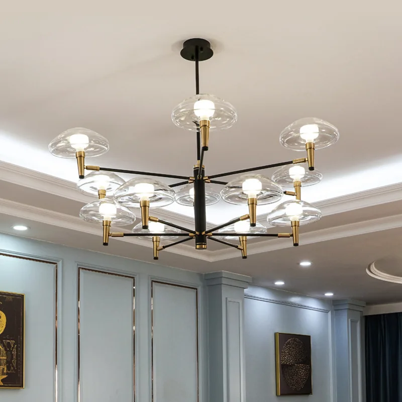 Modern Living Room/bedroom/minimalist/restaurant Pendant Light Nordic Clothing Decoration Glass Ball Lamp luminaria | Лампы и