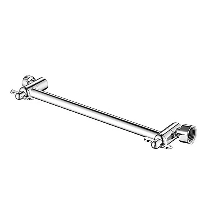 

All Copper Adjustable Extended Shower Arm Top Spray Shower Head Electroplating Bracket With Tooth Extension Rod