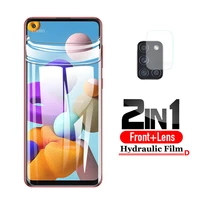 for samsung a21s hydrogel screen protector protective soft film on for galaxy a21s a 21s a21 s a217f camera tempered glass