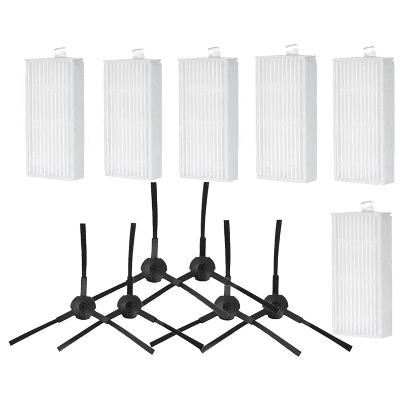 

Replacement Parts HEPA Filters Side Brushes for ILife V3 V3S V5 V5S V5S Pro Robot Vacuum Cleaner Accessories