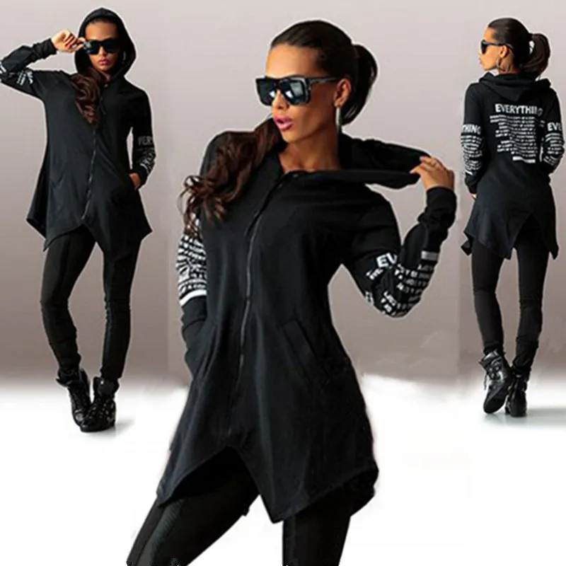 Женское длинное платье толстовка с капюшоном длинным рукавом и