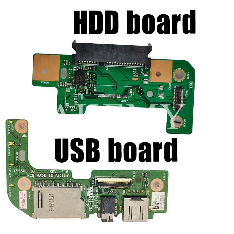 Плата для жесткого диска IO USB плата For Asus X555U X555UJ X555UV X555UQ X555UF K555U A555U FL5800U|interface|interface