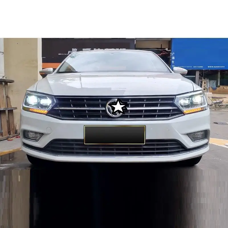 Neblineros Running Exterior Luces Led Para Авто Cob фары передние противотуманные задние Автомобильные фары в сборе 16 17 для Volkswagen Bora