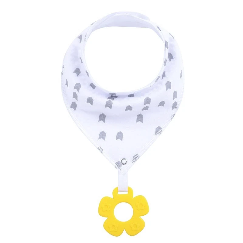 

Baby Bandana Drool Bibs Pack and Teething Toys Pack Made with Organic Cotton Absorbent and Soft Unisex
