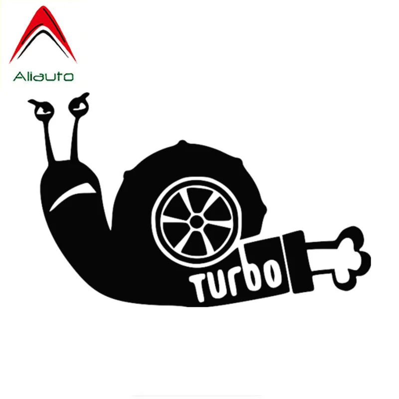 

Aliauto Funny Car Sticker Turbo Auto Sticker Waterproof Sunscreen Cartoon Decals Reflective PVC Kk,20cm*12cm