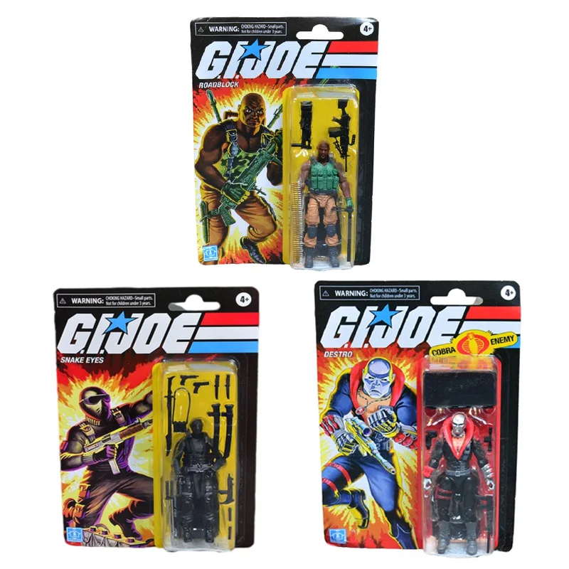 

Оригинальный Hasbro S.H.Figuarts G.I. 3,75 дюйма Джо блокпост, змеиные глаза, аниме, экшн-фигурки и игрушки, модель, игрушки для детей