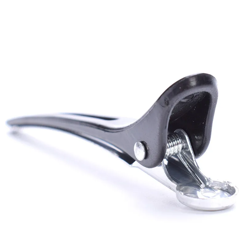 Пластиковый случайного цвета Алюминий Аллигатор Заколки для волос Pro