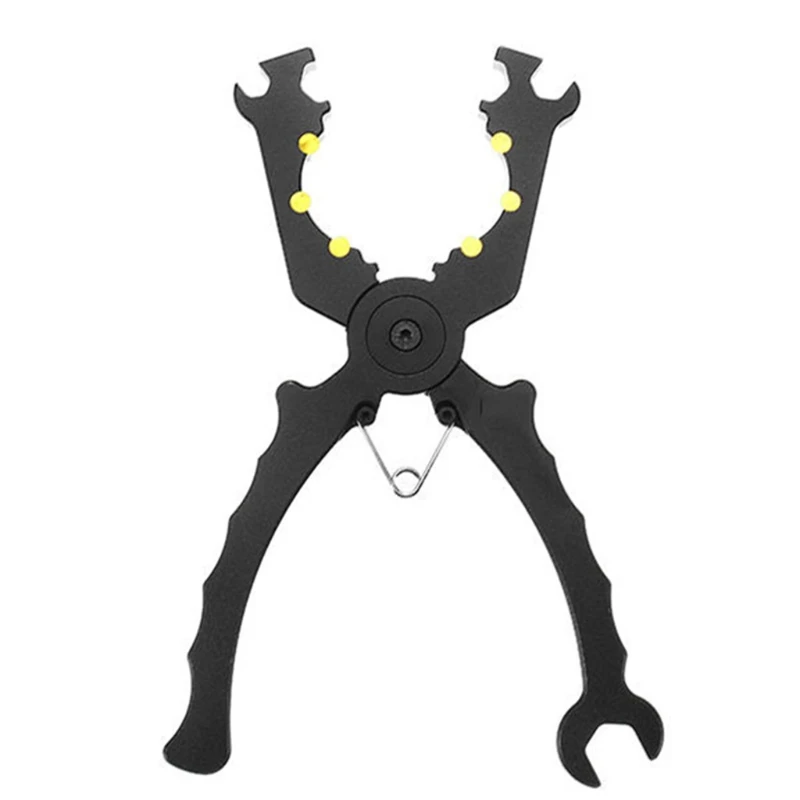 

RC Motor Caliper Wrench Service Tool Used on Round Object That Needs Gripping