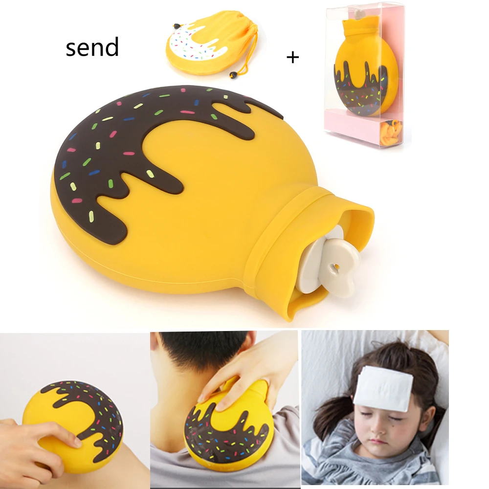 RYHX портативная силиконовая грелка для микроволновой печи сумка горячей воды