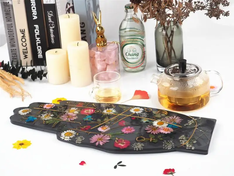 

Palm Constellation Tray Coaster Silicone Mold Resin Mold For DIY Crystal Epoxy Resin Tray Mirror Effect Resin Mold