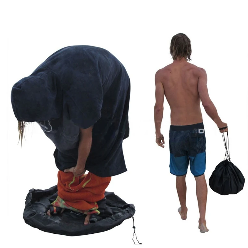 

Durable Waterproof Wetsuit Changing Mat Carrying Surf Change Mats Diving Suit K3NC