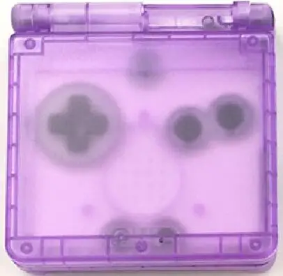 Trans purple Для GBA SP для игры мальчик Корпус чехол Замена Полный Корпус для Advance SP - Цвет: Trans purple