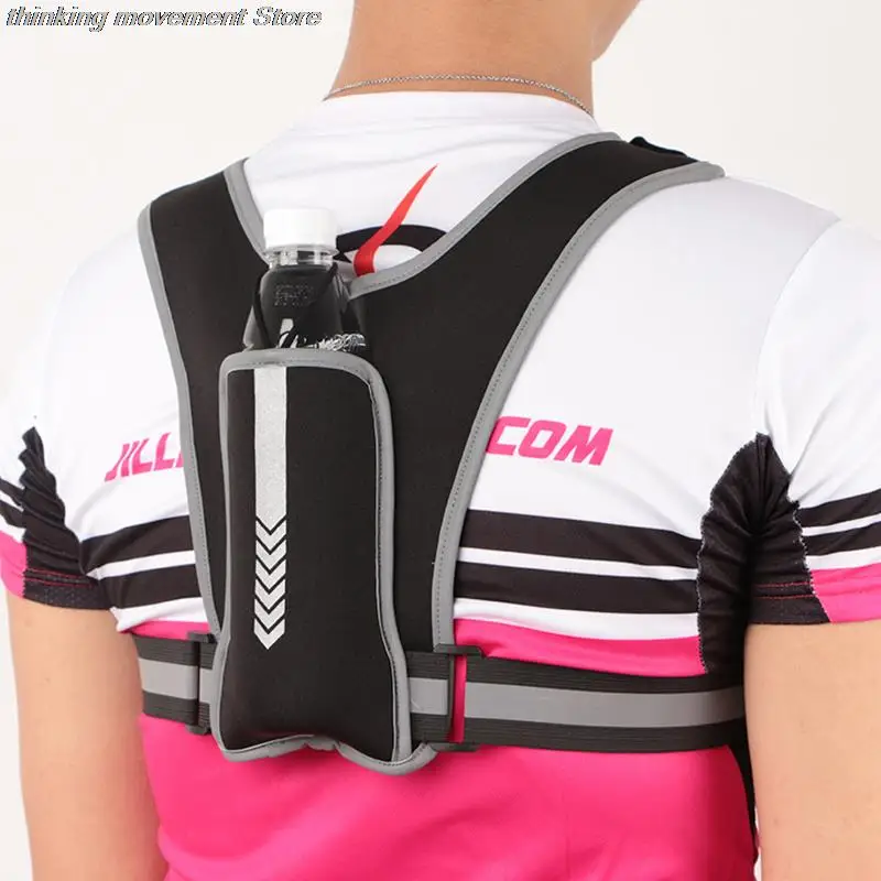 

Hot Sale 1PC Running Backpack Vest Adjustable Belt Fitness Night Sports Strap Reflective