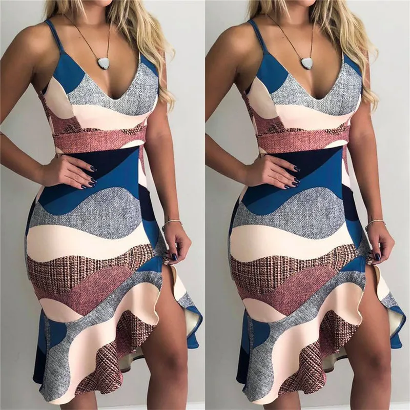 Элегантное женское платье труба ассиметричное дизайнерское сексуальное без