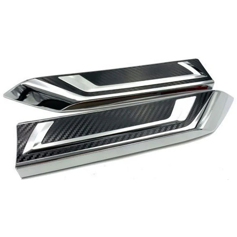 Передняя решетка отделка сетчатая крышка из углеродного волокна цвет для RAV4 RAV 4