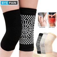 1pair self heating support knee pad knee brace leg warmer for arthritis joint pain relief injury recovery belt knee massager