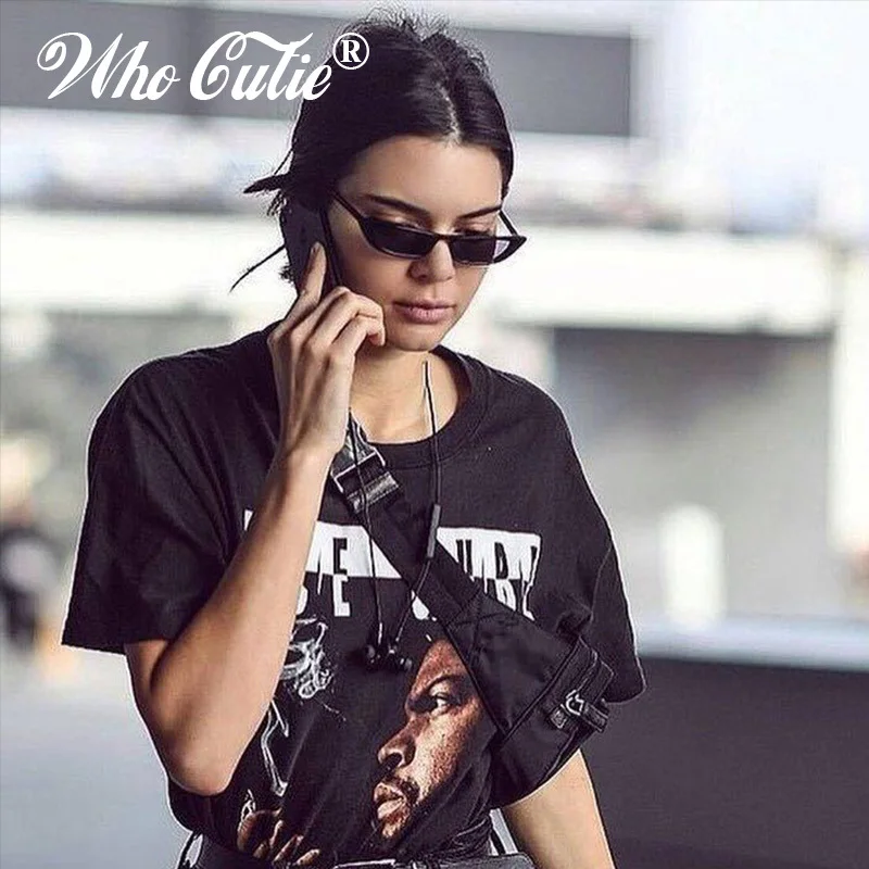 Очки солнцезащитные WHO CUTIE женские винтажные маленькие прямоугольные очки Kendall