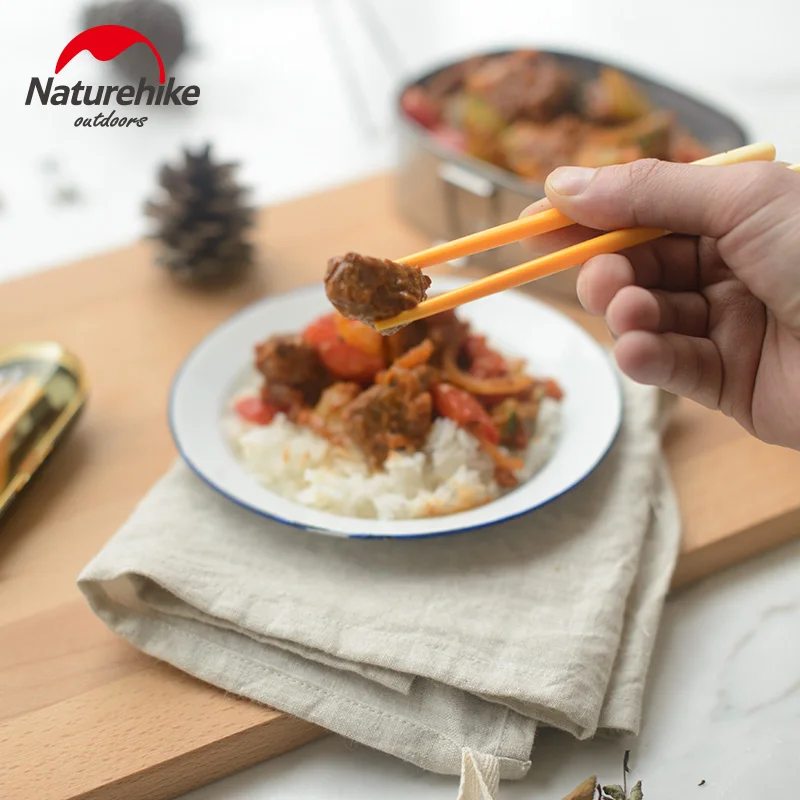 Naturehike мини походная кухонная посуда набор коробка складная ложка палочки вилка многофункциональные принадлежности для пикника Путешествия Портативная упаковка для столовых приборов