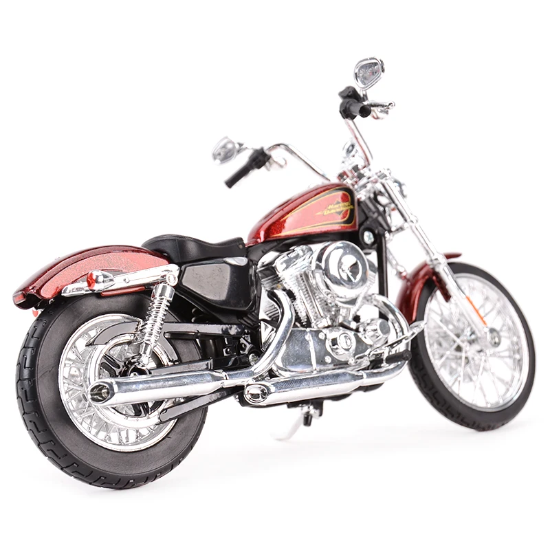 Maisto 1:12 для Harley Davidson 2012 XL 1200V семьдесят-две литые автомобили коллекционные хобби |