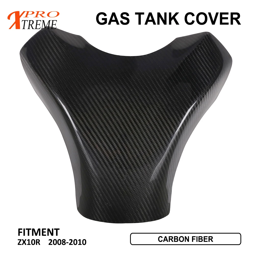 Мотоциклетная черная крышка бензобака для мазута Для Кавасаки ниндзя ZX10R 2008 2009 2010