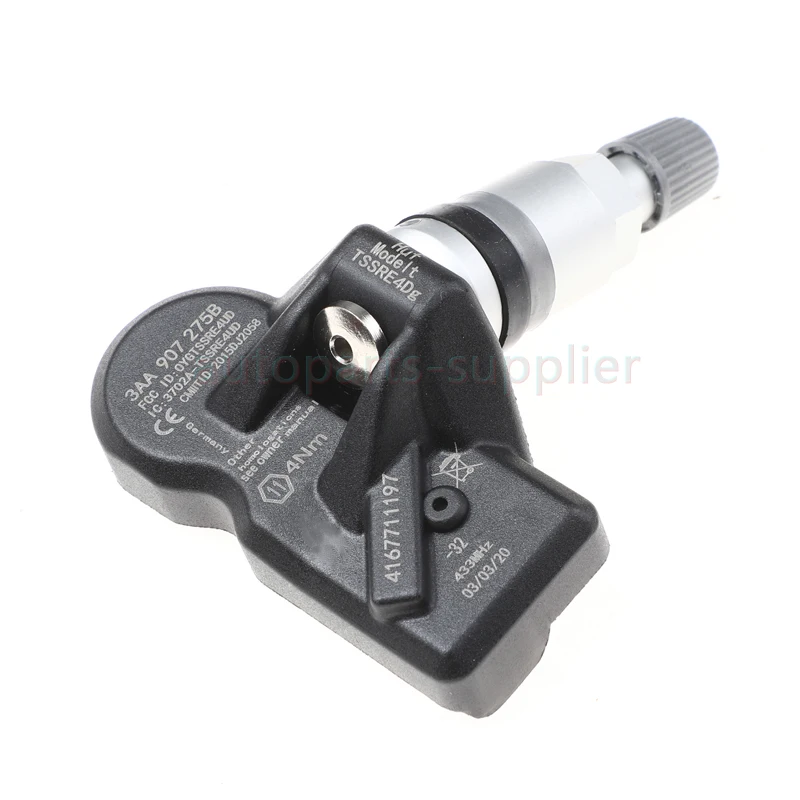 Датчик давления в шинах 3AA907275 для 2008-2018 VOLKSWAGEN PASSAT CC TPMS датчик воздуха 3AA907275B 4 шт. |
