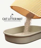 multiple colors pet cat litter mat double layer eva non slip pad cat sand waterproof clean pad cats food clean accessories