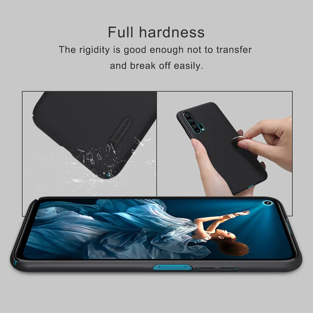 Для huawei Honor 20s чехол для глобальной версии Nillkin супер матовый защитный жесткий чехол из поликарбоната чехол для huawei Honor 20 Pro Чехол для телефона