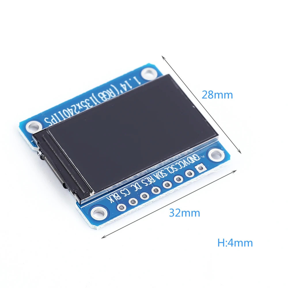 Модуль ЖК дисплея TFT 1 14 дюйма SPI 240x135 RGB ST7789 драйвер 240*135 3 В|ЖК-модули| |