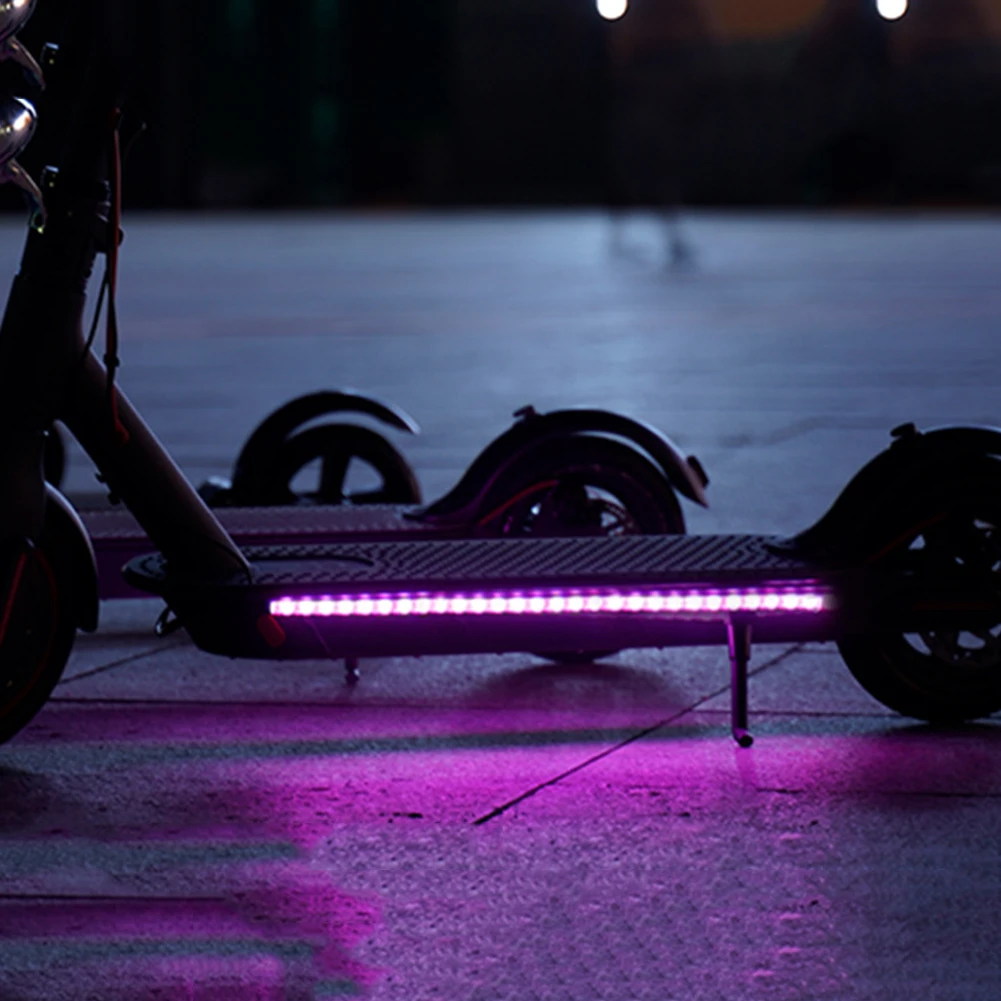 Складная светодиодная полоса фонарик лампа для Xiaomi Mijia M365 Электрический скутер