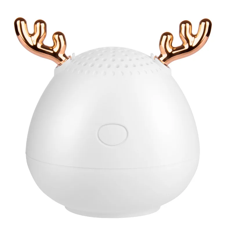 

2020 cartoon antlers speaker wireless bluetooth speaker mini subwoofer girl heart mobile phone small audio gift Work 3-5 hour