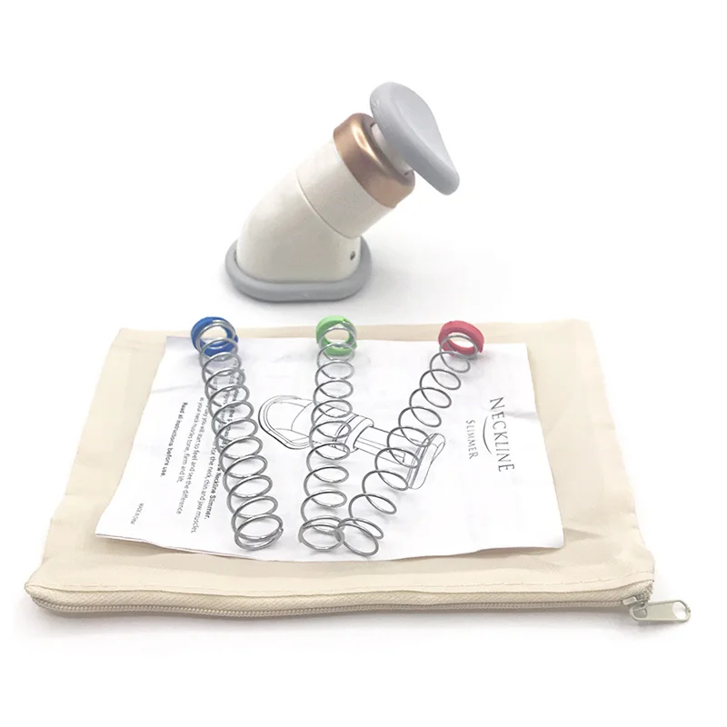 Массажер для подбородка и декольте от морщин|Шея массажный инструмент| |