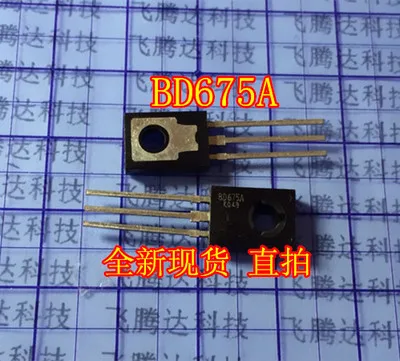 

10pcs/lot BD675A New Darlington Crystal Transistor BD675 Package TO-126