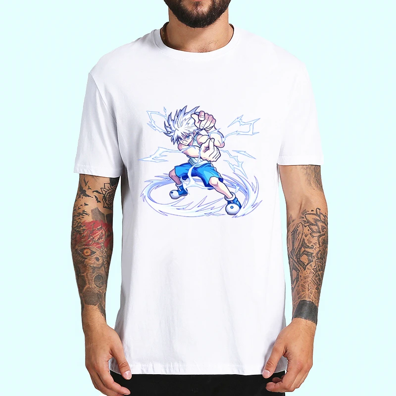 Мужская и женская футболка Hunter X GON FREECSS дизайнерская новая аниме Kurapika модные