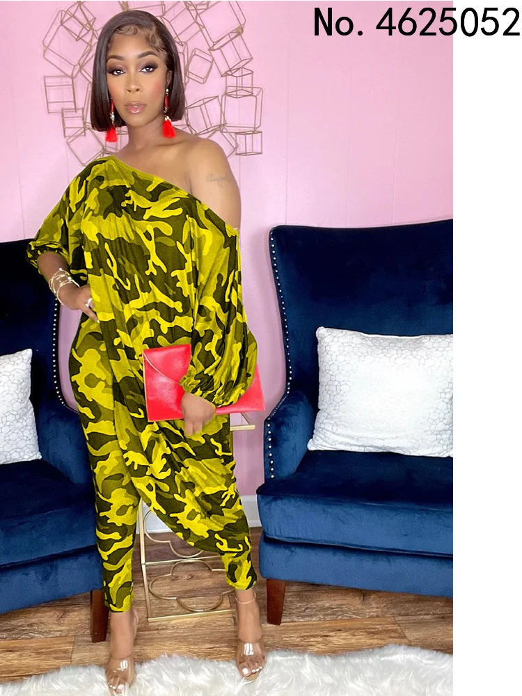 Dashiki Traditional 2021 African Clothing Two Piece Set Women Africaine Print Bodycon Dress And Pants Sets Clothes | Тематическая