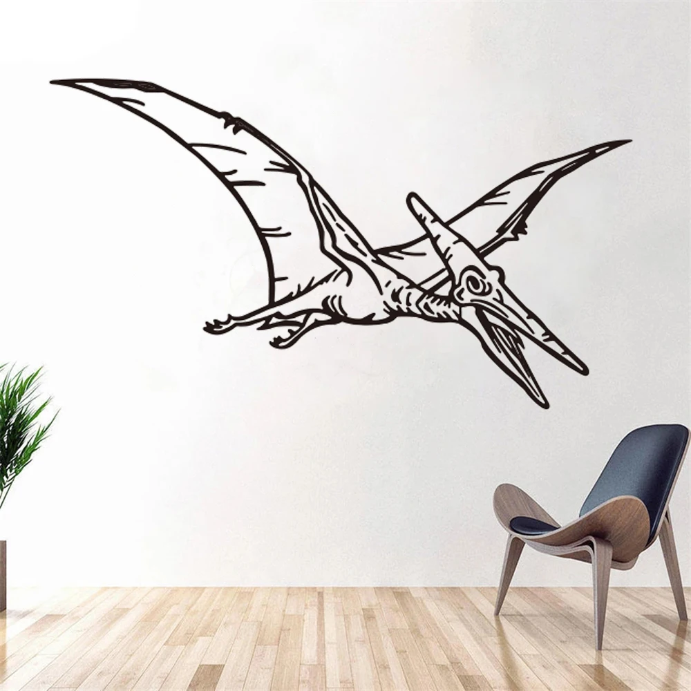 

Большие настенные виниловые наклейки в виде животных, динозавров, украшение для дома, детская комната, игровая комната, наклейки, фрески DW20985