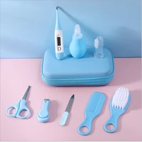 baby products childrens baby nail clippers 8 8 piece comb brush nasal aspirator eva bag care set