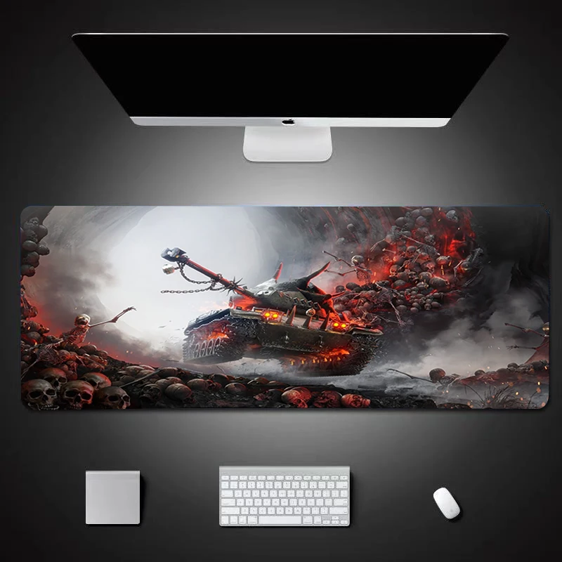 

World tank war 30x90 Mouse Pad Gamer Large Mouse Mat Soft Durable Keyboard Mousepad Computer Desk Mat