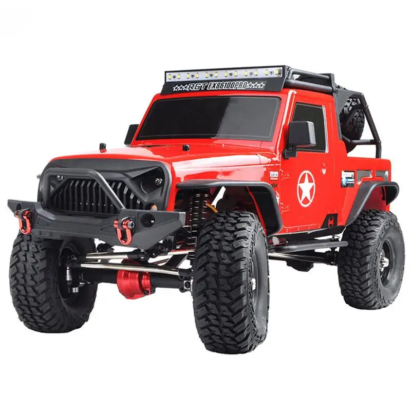 RGT EX86100 PRO Kit 1/10 2,4G 4WD RC автомобиль электрический скалолазание гусеничный без электронных деталей RC автомобиль уличные игрушки автомобиль игрушка