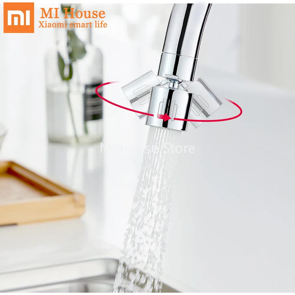 Смеситель Xiaomi Dabai для экономии воды на кране двухрежимный барботер с фильтром