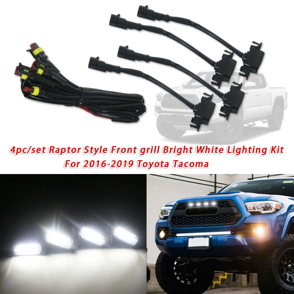 Передняя светодиодная решетка Super bright для Toyota Tacoma TRD Pro запчасти гриля