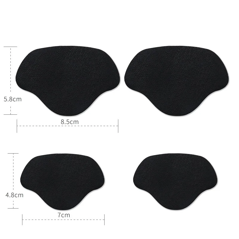 4Pcs/Set Worn Holes Shoe Repair Heel Sticker Accessories for Sneakers Self-adhesive Heel Protector Shoe Inserts Shoe Care Kit