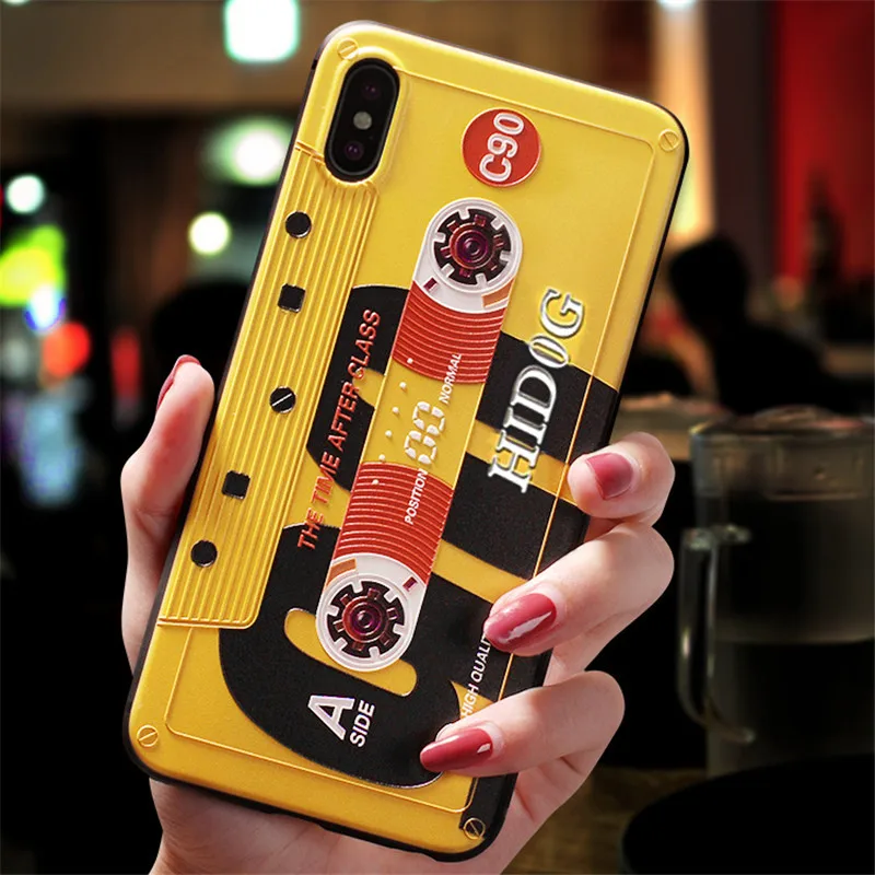xjdahuan 3D рельеф Камера чехол для samsung Galaxy S10 S10E S8 S9 S7 край M20 M10 J4 J6 плюс A9 A8 A7 Note 8 9 A30 A50 A70 TPU Защитный чехол - Цвет: xjdahuan