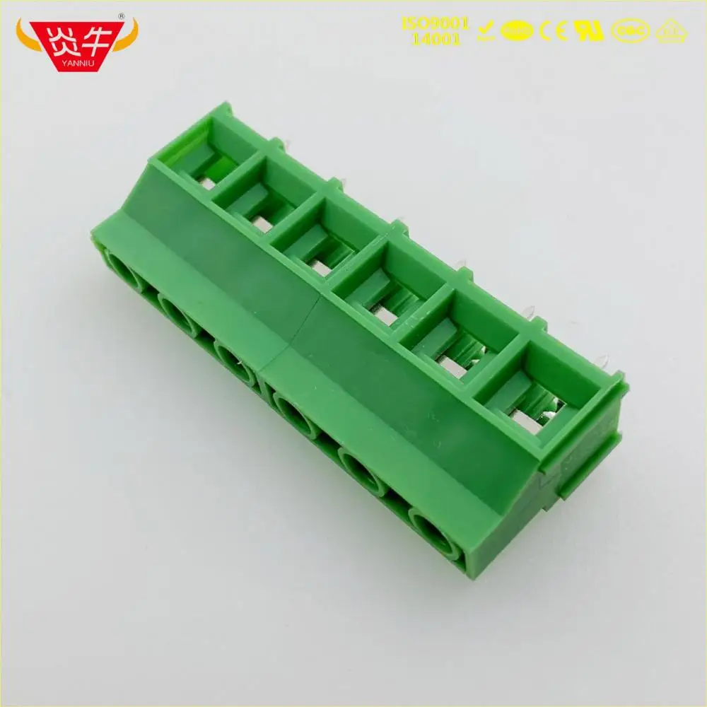 KF950 9,52 Американская классификация проводов 2р 3P PCB Универсальный Винтовые клеммы DG636 9,52 мм 2PIN 3PIN SPT 5/2-9,52 11714971 PHOENIX CONTACT DEGSON KEFA