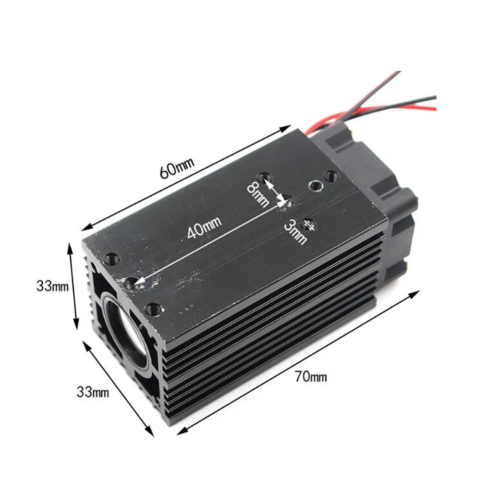 High Power 12V 635nm 638nm 1W Orange Red Laser Module Fixed Focus Thick Beam | Лампы и освещение