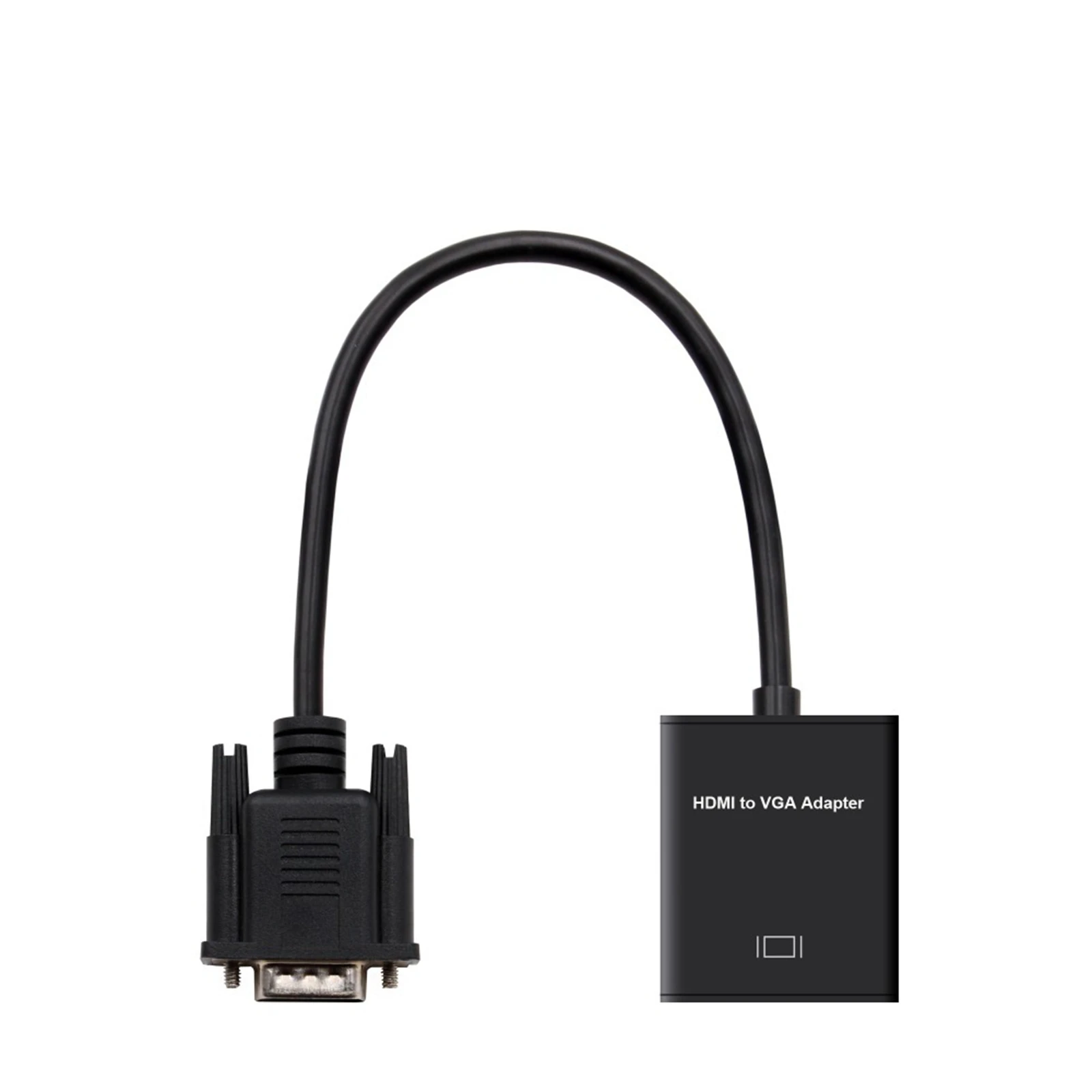 

VGA Male To HDMI Female 1080P HD+ Audio TV AV HDTV Video Cable Converter Adapter HDMI Adapter/Converter