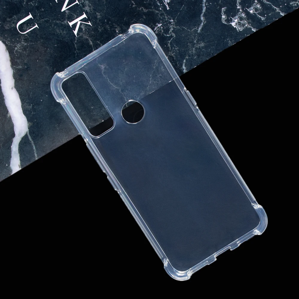 Прозрачный чехол для смартфона TCL 20 R 20R мягкий прозрачный силиконовый из