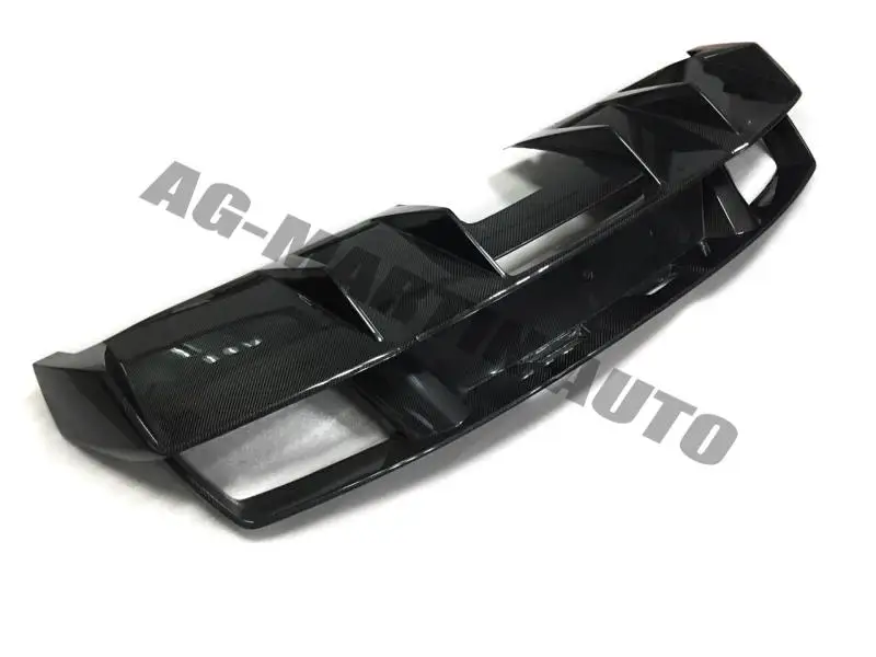 

Vacuum 3K real carbon fiber car rear bumper diffuser lip for Lamborghini Gallardo LP550 560 570
