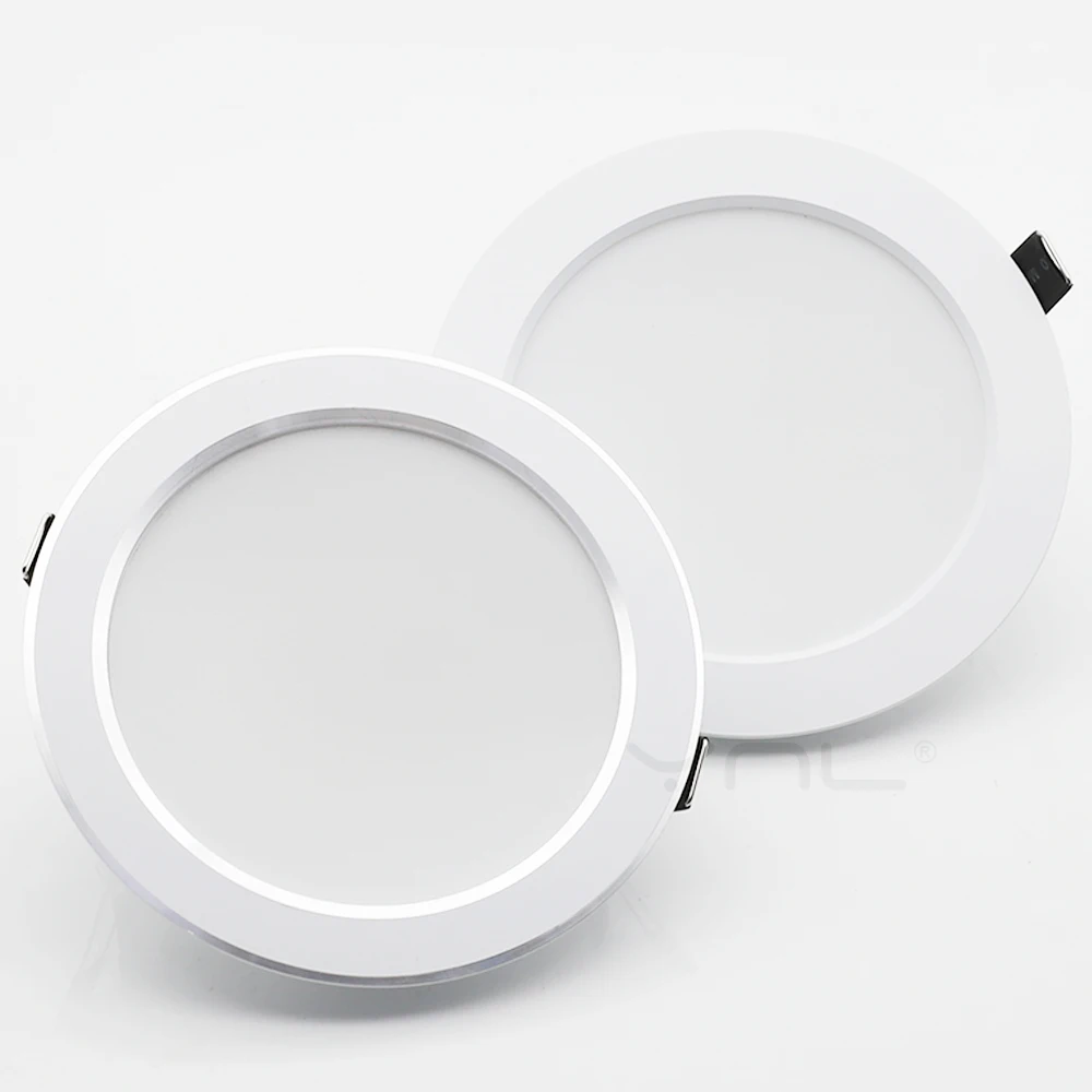 10pcs led downlight 7w 9w 12w 15w 18w round recessed ceiling lamp ac 220v down light home decor bedroom kitchen spot lighting free global shipping