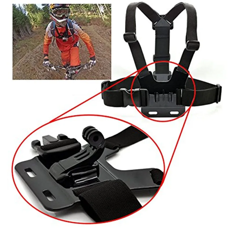 Аксессуары для Gopro ремень на голову нагрудный ремешок запястье набор крепления